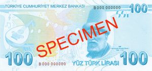 Turcja waluta – lira turecka (rewers) Turcja waluta – lira turecka (rewers)