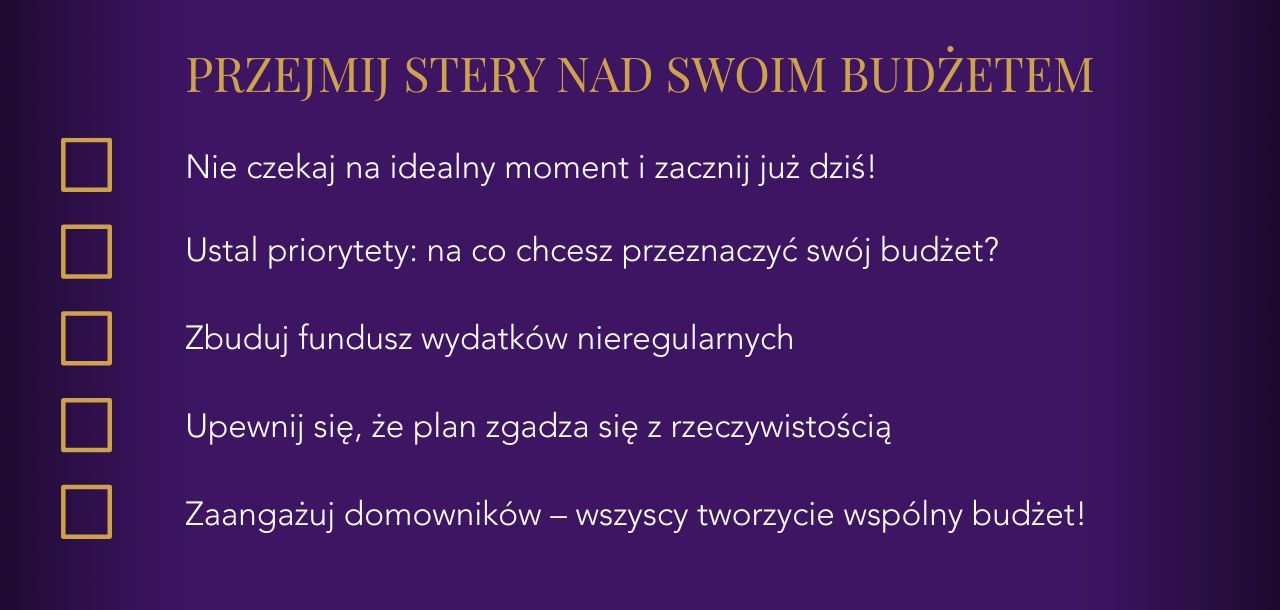 Finanse osobiste: Checklista - budżet domowy - grafika nr 3
