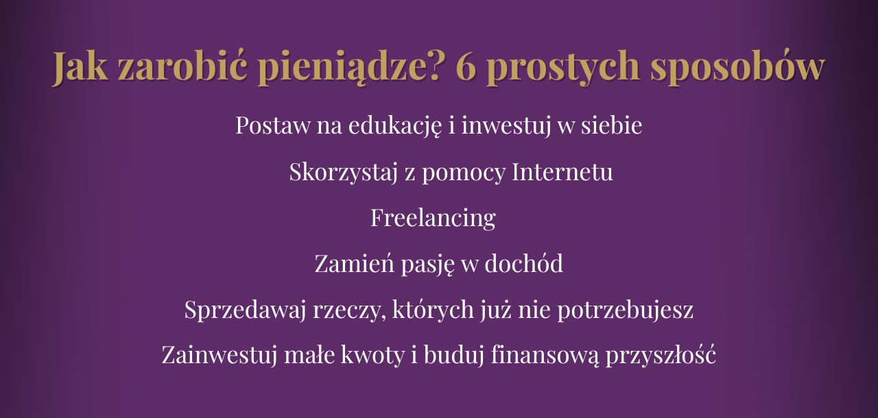 Finanse Osobiste: nadwyżka finansowa. 6 sposobów, na to jak zarobić pieniądze - grafika nr 3