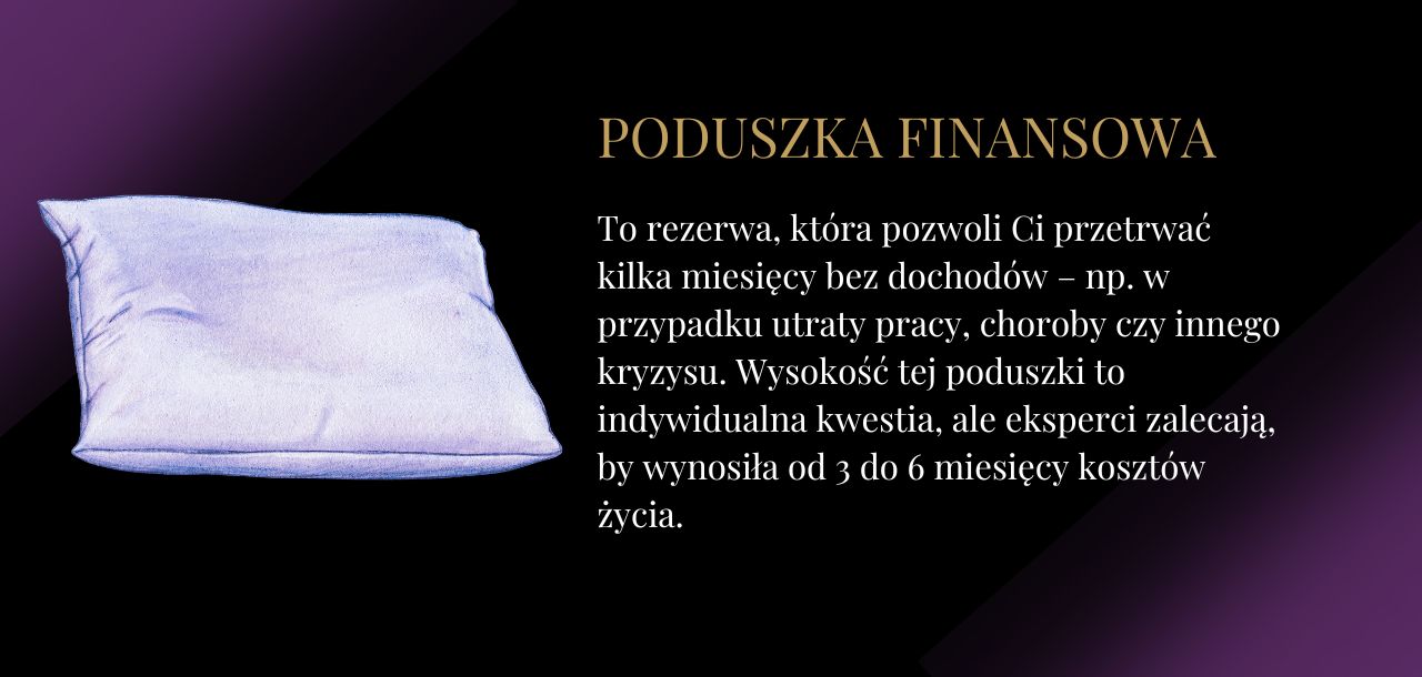Fiananse osobiste: na co wydać nadwyżkę finansową? Poduszka finansowa grafika nr 2
